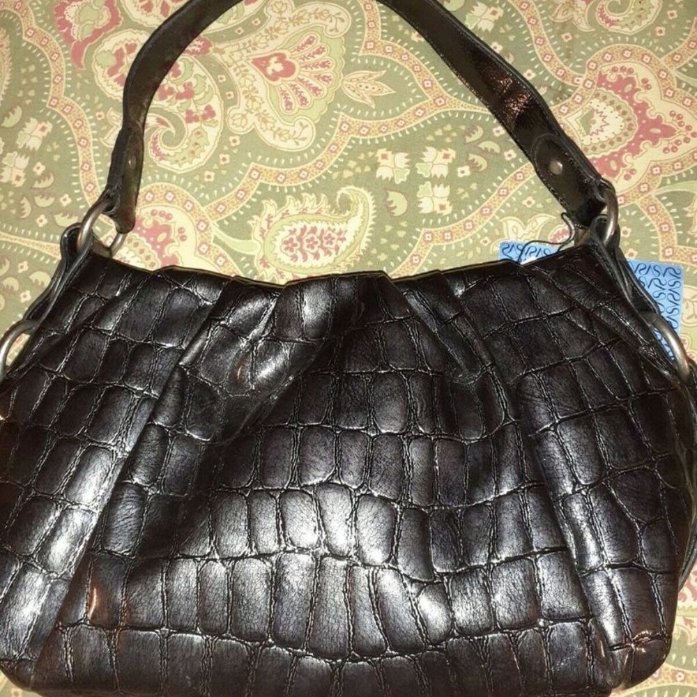 Simply Vera Wang charcoal gray grey nwt new with tag shoulder bag purse hobo